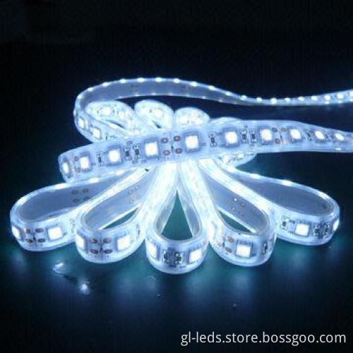 12V LED Strip with Blue Color, Energy-saving, Super-bright SMD Top LED and Wide Beam Angle